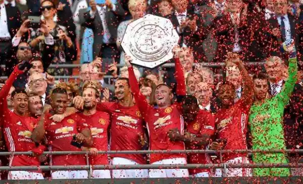 Ibrahimovic Scored The Winner As Man U Kicked Off The Season By Beating Leicester City 2-1 To Win Community Shield